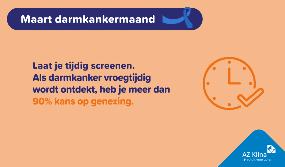 Maart darmkankermaand